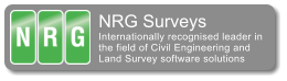NRG Surveys Internationally recognised leader in the field of Civil Engineering and Land Survey software solutions